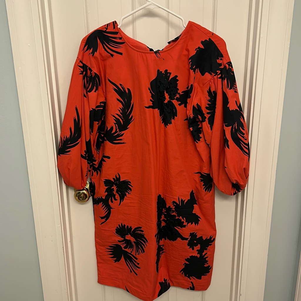 Anthropologie Atsu Riviera Balloon Tunic Dress Size Xs (Oversized) - Like New!